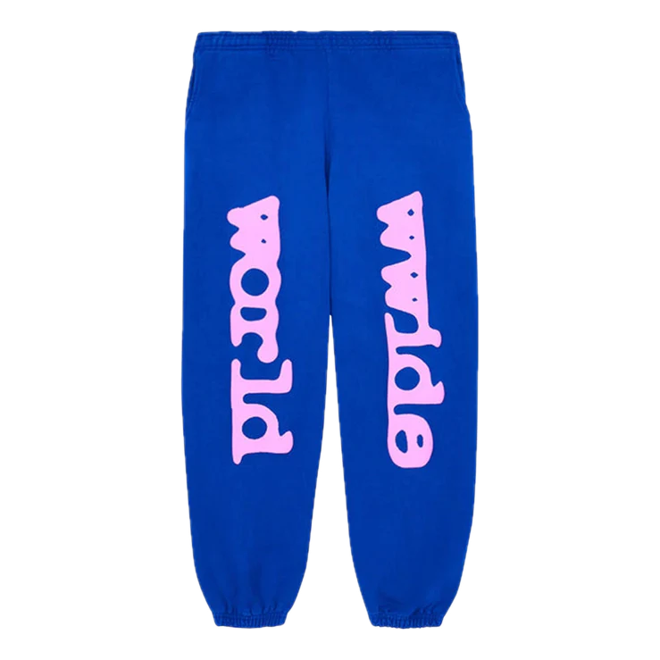 Sp5der Beluga Sweatpants 'Blue Pink' SP5-BLPINK-SW
