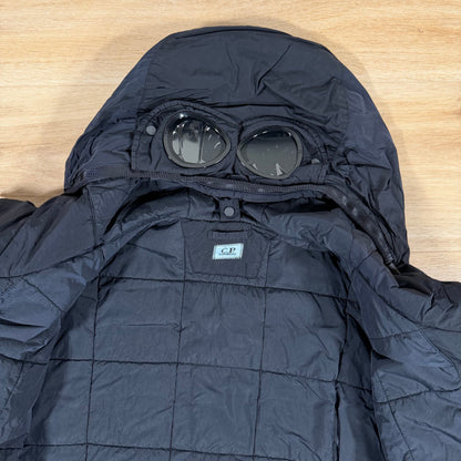 C.P. Company Chrome-R Padded Goggle Jacket in Navy