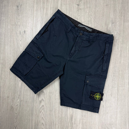 Stone Island Cargo Shorts - Navy