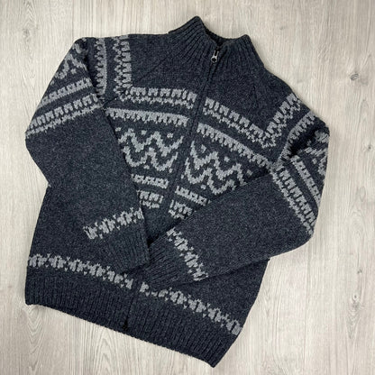 CP Company Jacquard Wool Fleece - Black