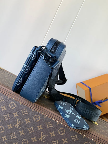 Borsello Louis Vuitton blue