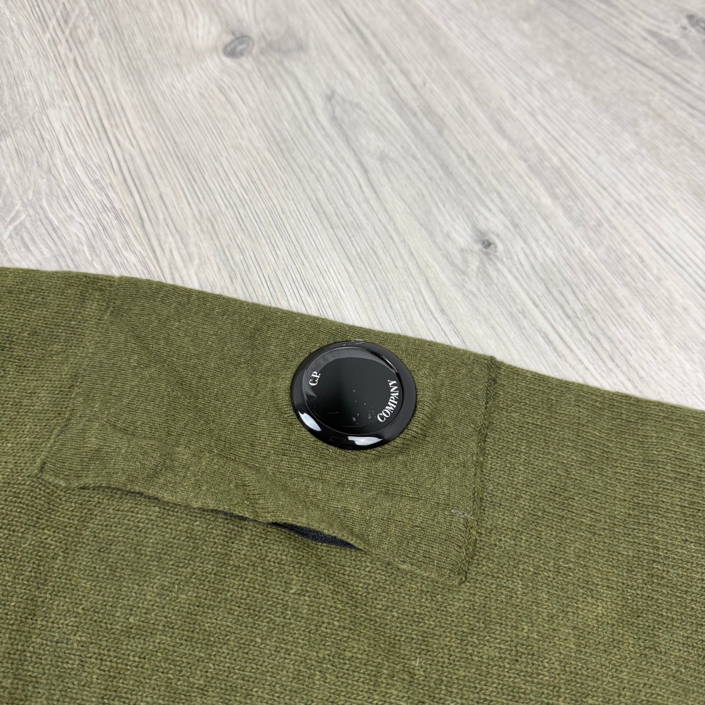 CP Company Lambswool Knit Sweatshirt - Capers