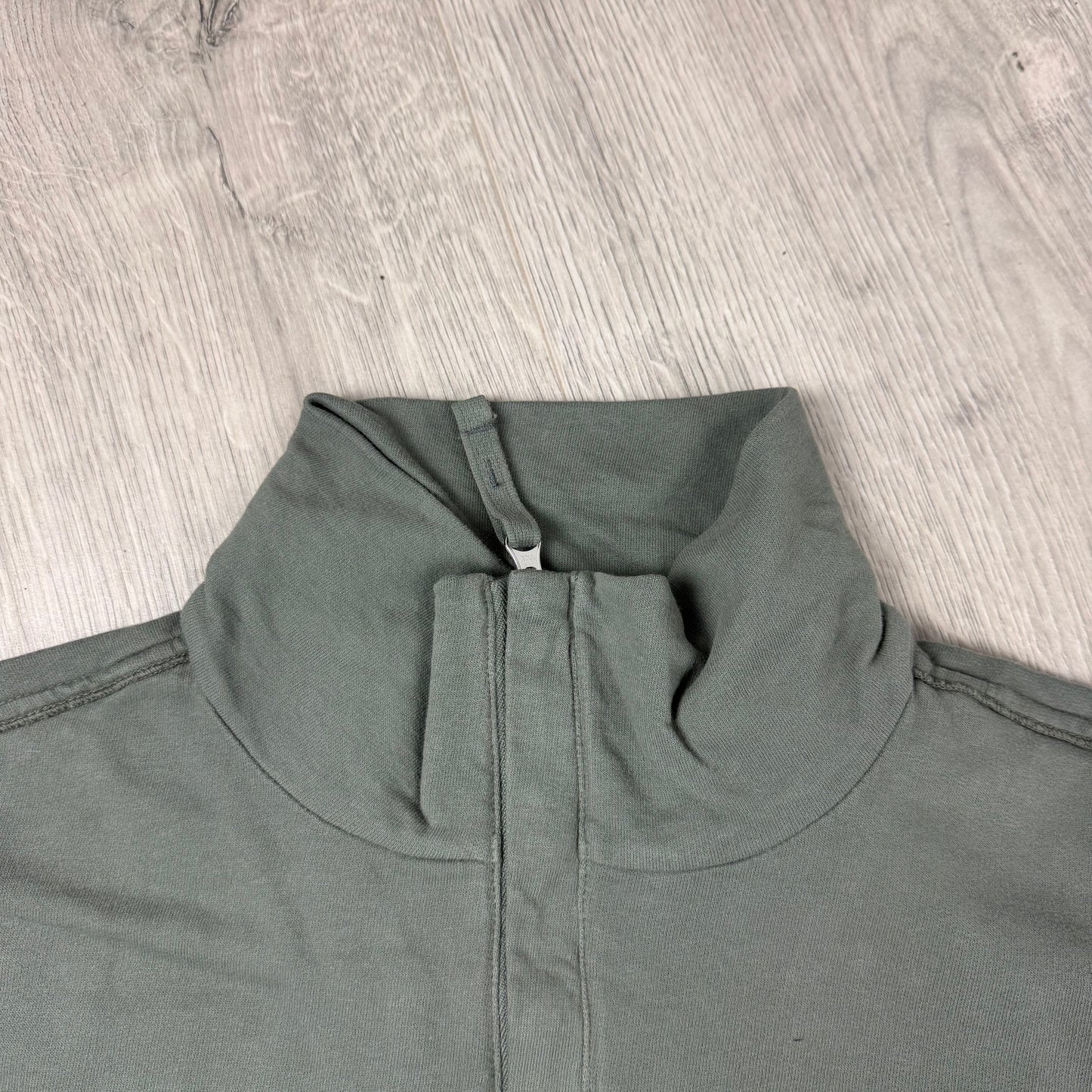 CP Company Light Fleece Zip Sweatshirt - Gunmetal