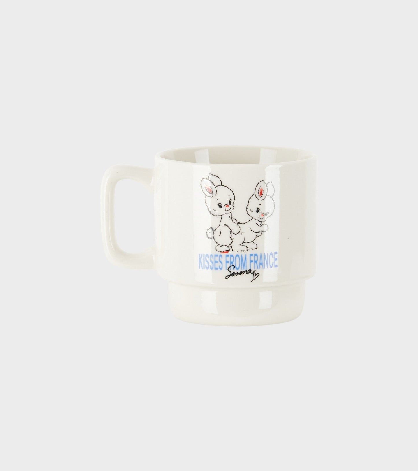 Kisses From France Mug White