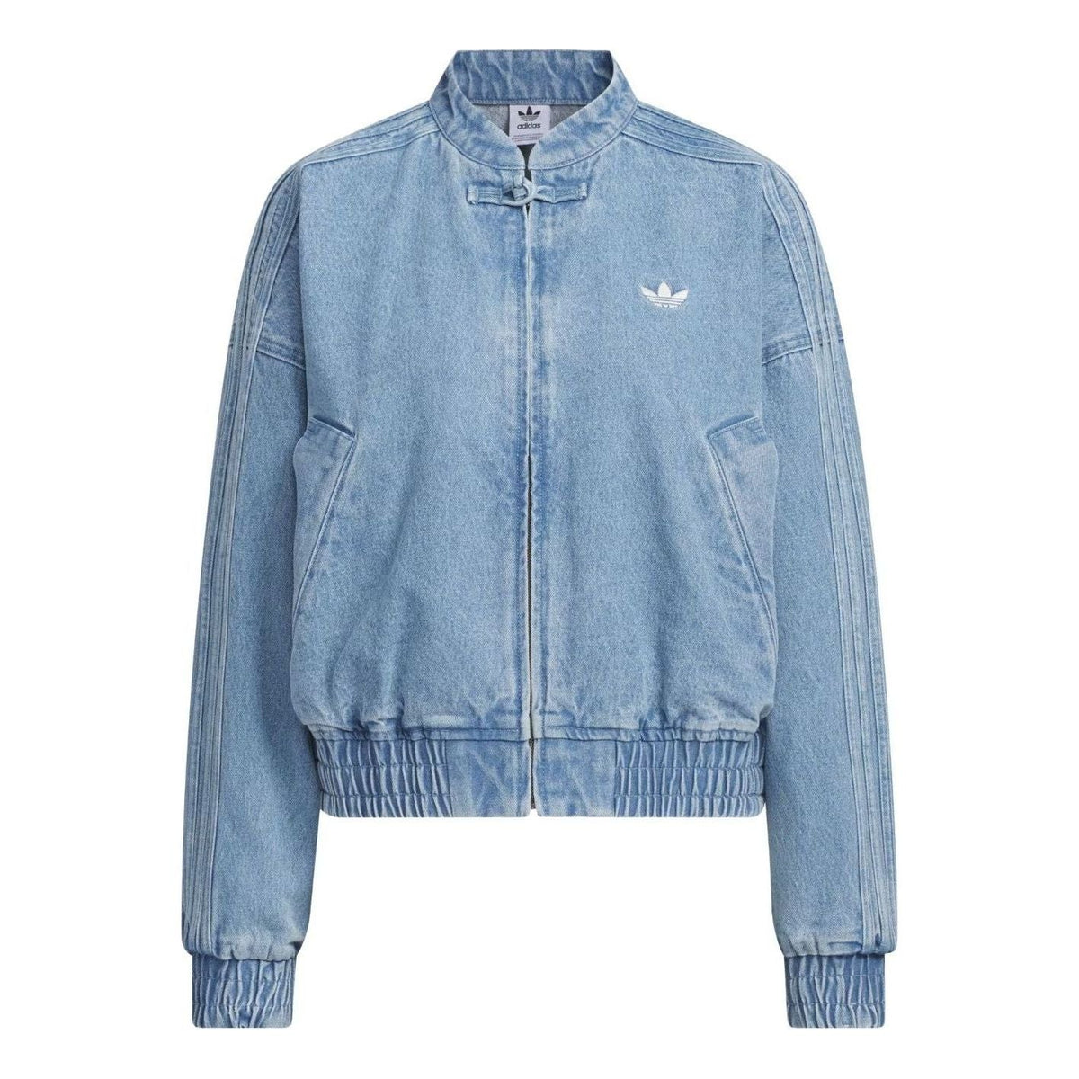 (WMNS) adidas CTT Jacket Asia Sizing 'Light Denim' JZ9924