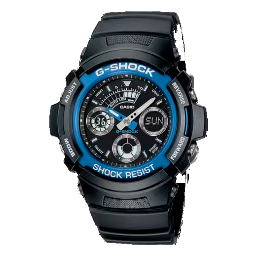 CASIO G-Shock Analog-Digital 'Blue' AW-591-2A