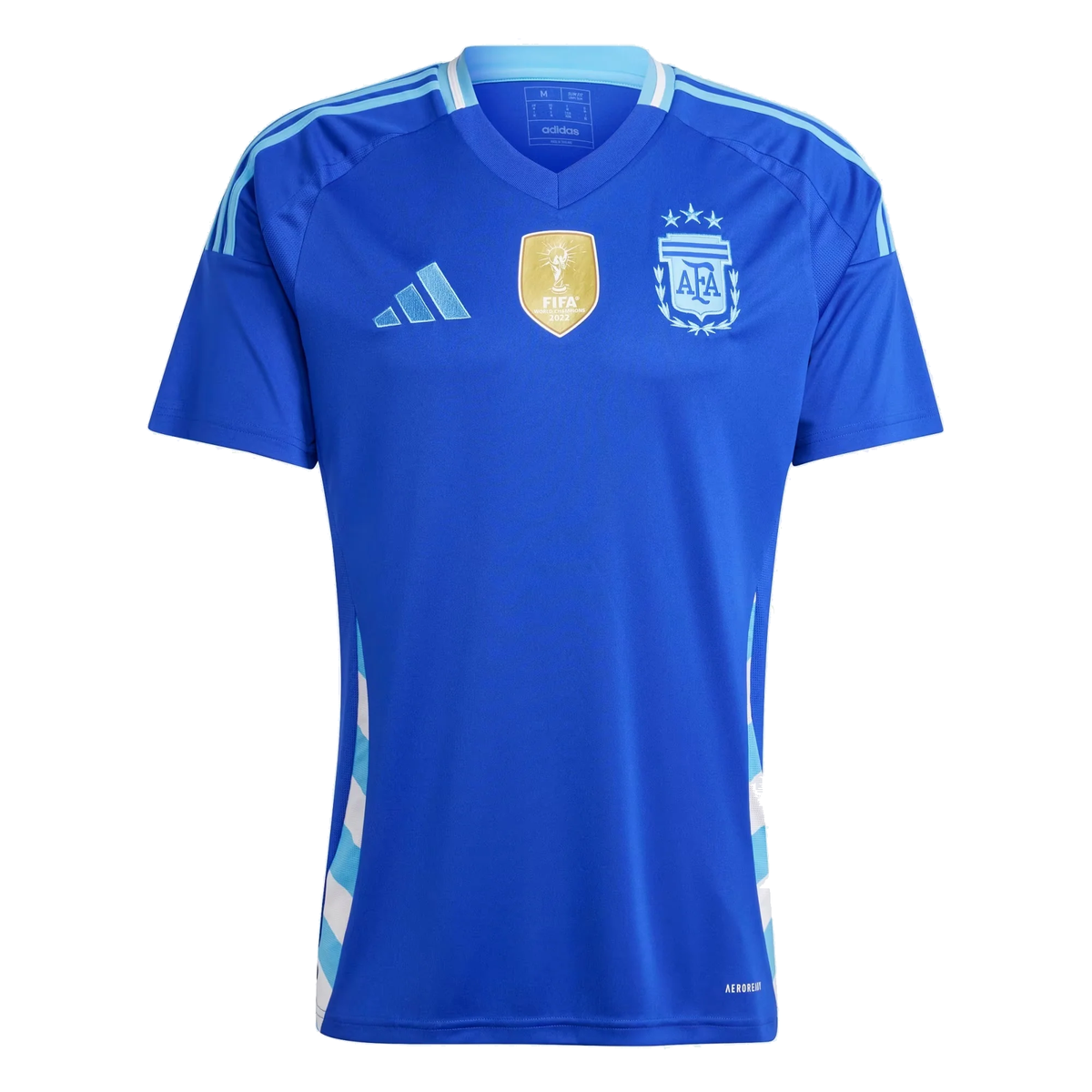 adidas Argentina 24 Away Fan Soccer Asia Sizing 'Lucid Blue' IP8413