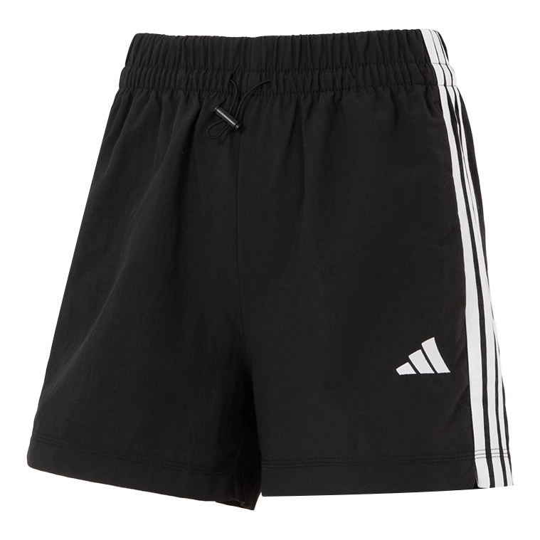 (WMNS) adidas Essentials 3-Stripes Lifestyle Woven Shorts Asia Sizing 'Black' JE1309