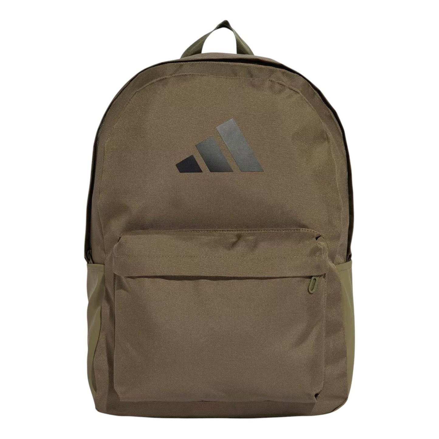 adidas Classic 3 Bar Logo Backpack 'Olive Strata Black' IS7051