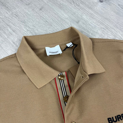 Burberry 'Hartford' Polo Shirt - Beige