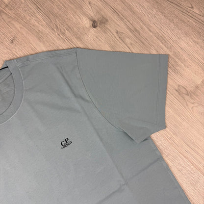 CP Company Goggle T-Shirt - Silver Blue