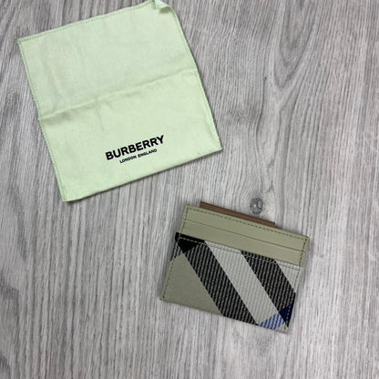 Burberry 'Lichen' Cardholder - Cream