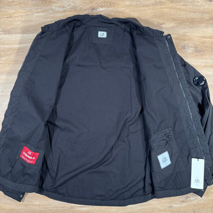 C.P. Company Chrome-R Lens Overshirt in Black