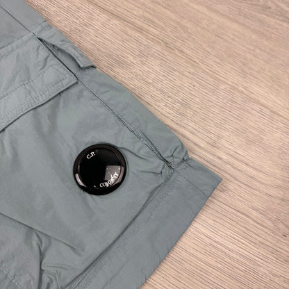 CP Company Cargo Shorts - Silver Blue