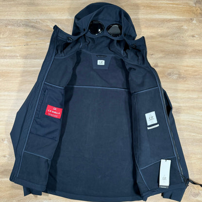 C.P. Company Shell-R Goggle Jacket in Navy