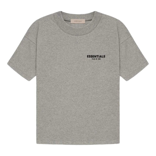 ESSENTIALS FOG DARK HEATHER SS22 TEE+SHORTS BUNDLE