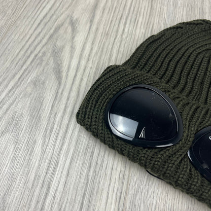 CP Company Goggle Beanie - Ivy Green
