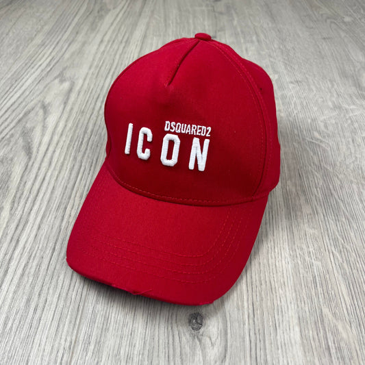 DSQUARED2 ICON Baseball Cap - Red