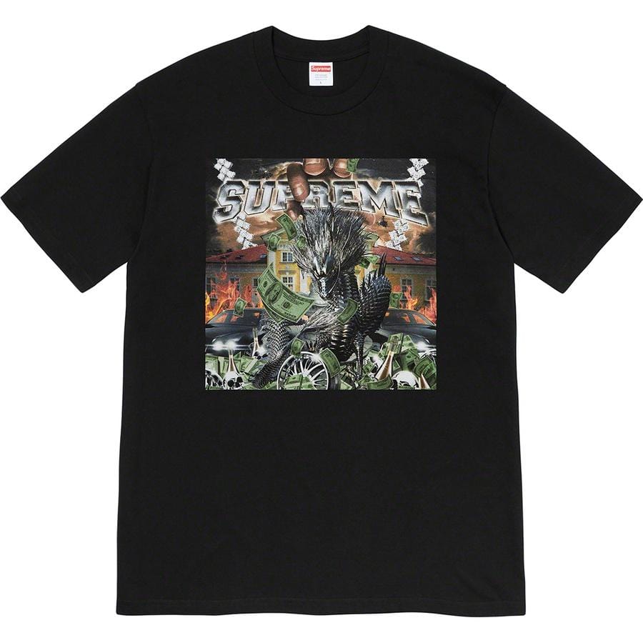 SUPREME DRAGON TEE BLACK