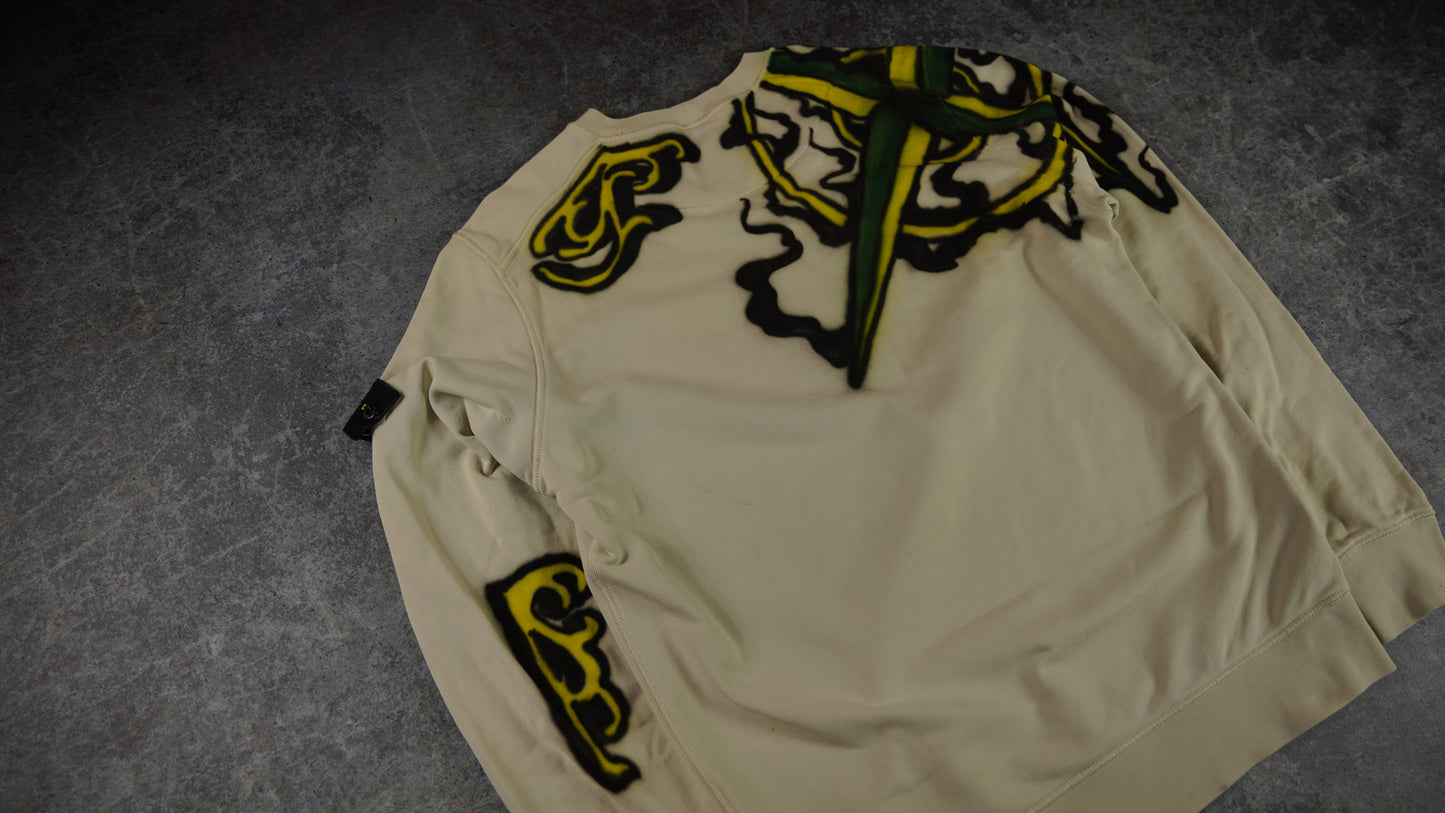 Spieler X Zigo Stone Island Sweater (L)