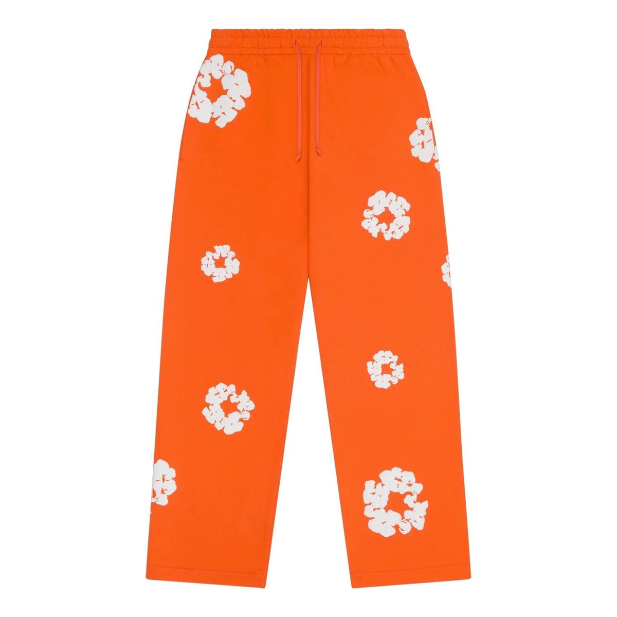 Denim Tears Cotton Wreath Baggy Sweatpants 'Orange' FW25BAS15902309