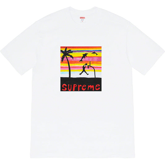 SUPREME DUNK TEE WHITE