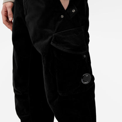 CP Company Black Lens Cargo Pants