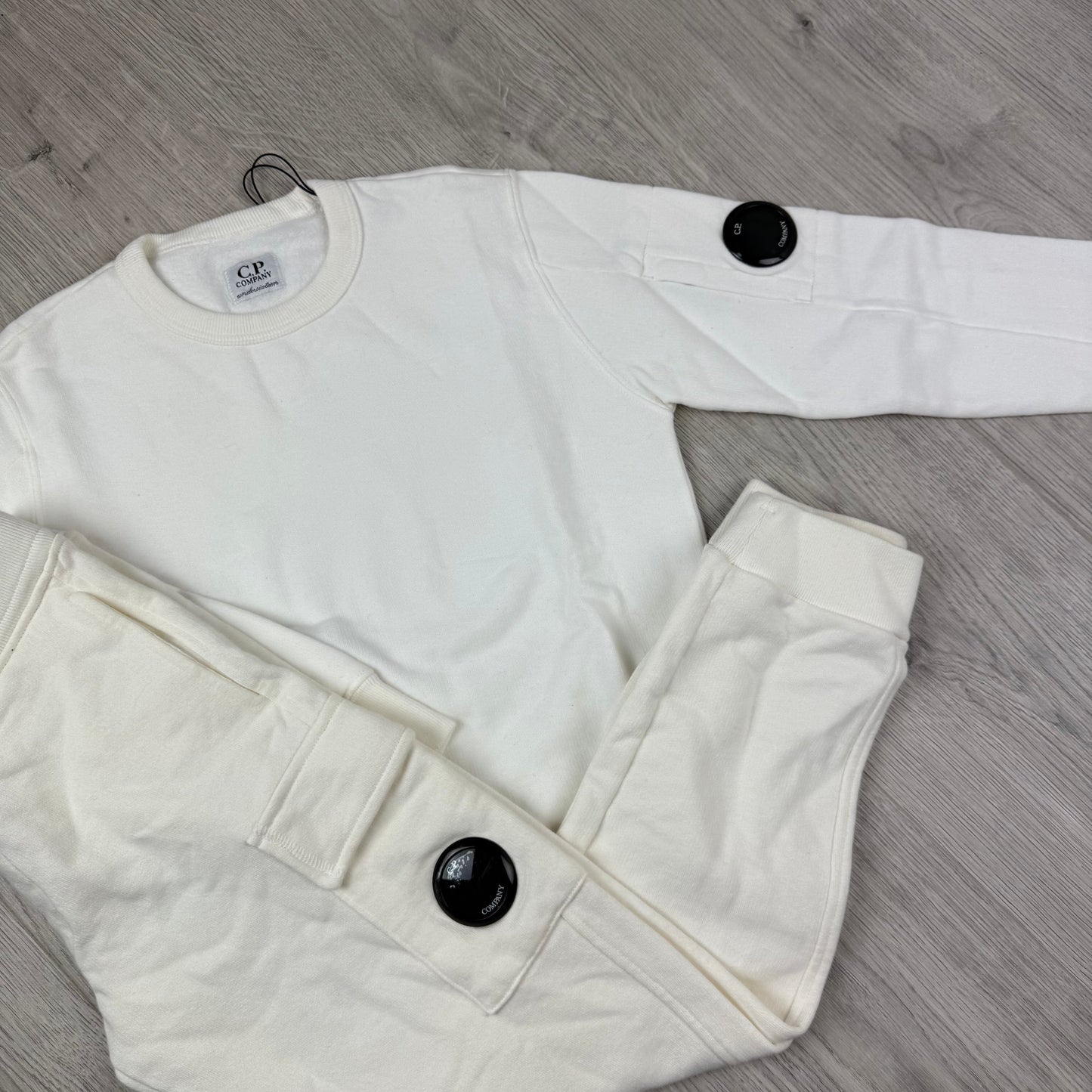 CP Company Junior Tracksuit - White