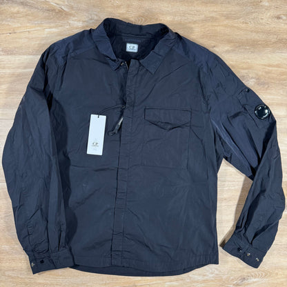 C.P. Company Chrome-R Lens Overshirt in Navy