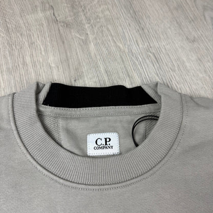 CP Company Raised Fleece Sweatshirt - Dove