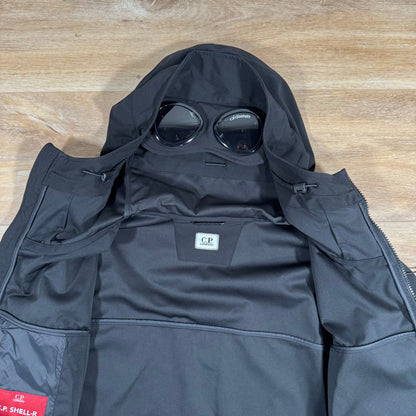 C.P. Company Shell-R Goggle Jacket in Black