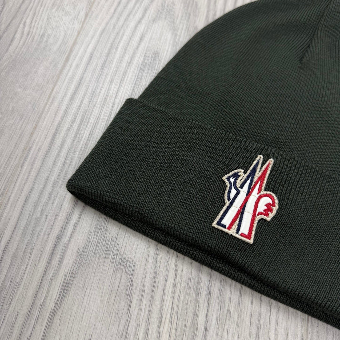 Moncler Grenoble Wool Beanie - Olive