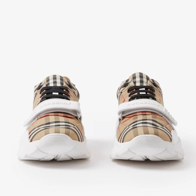 Burberry New Regis Sneaker in Archive Beige