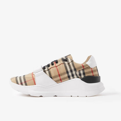 Burberry New Regis Sneaker in Archive Beige