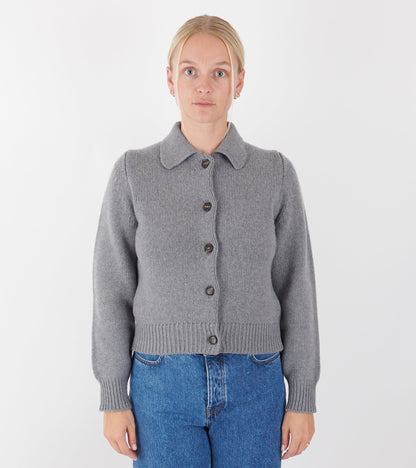 Winny Collared Jacket Grey