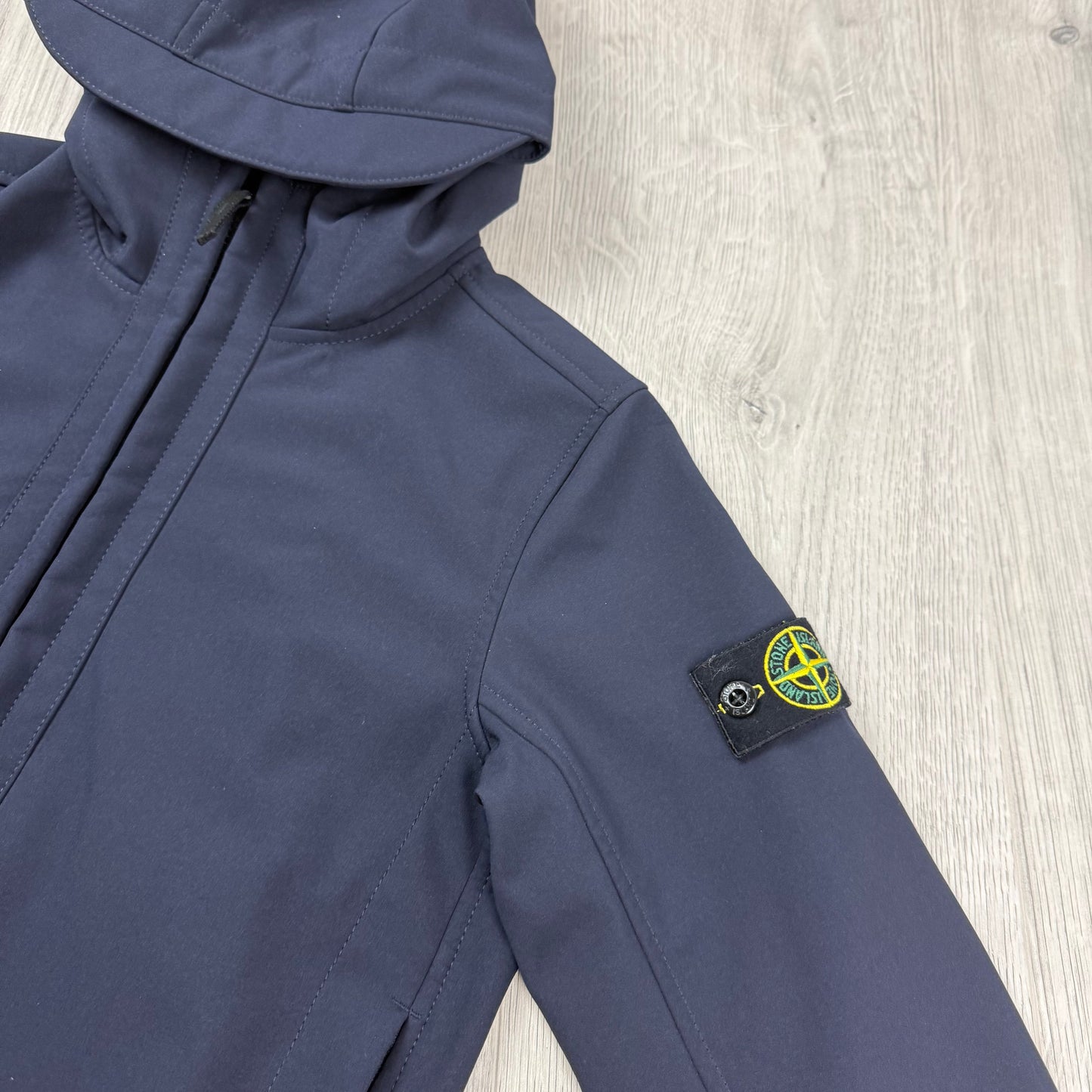 Stone Island Junior Shell Jacket - Navy