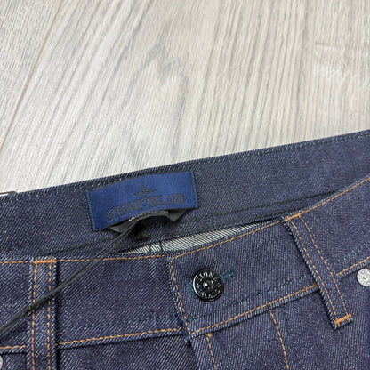Stone Island Straight Denim Jeans - Indigo Raw