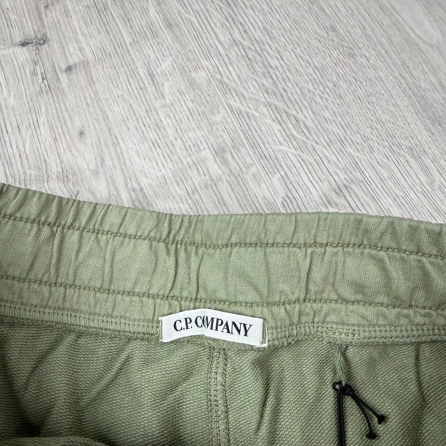 CP Company Jersey Shorts - Moss Gray