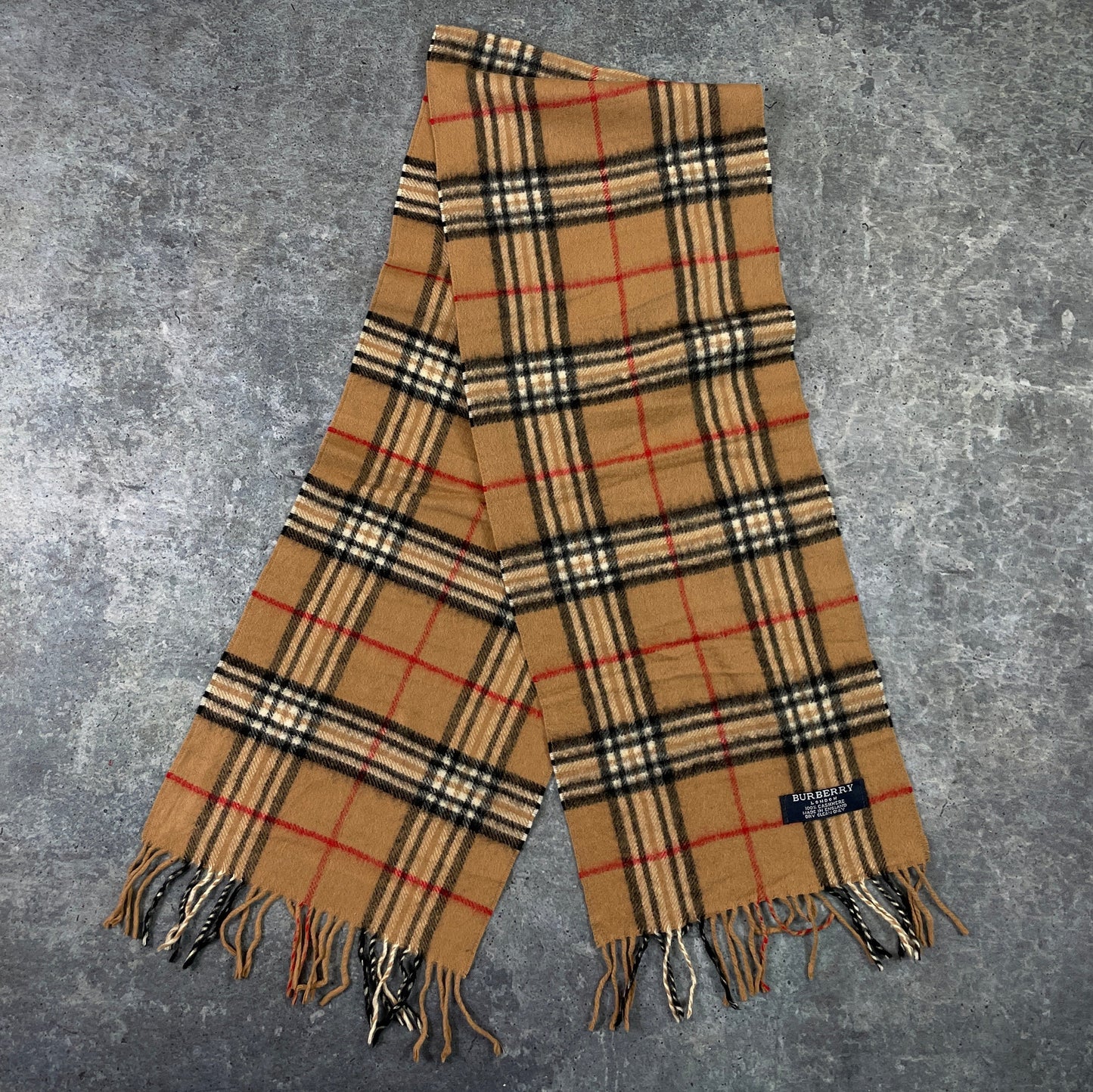 Burberry Cashmere Scarf Beige