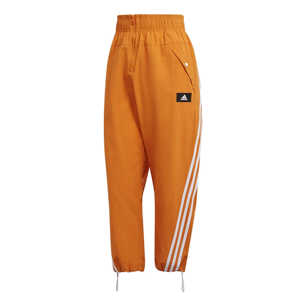 (WMNS) adidas Sportswear Future Icons 3-Stripes Woven Pants Asia Sizing 'Orange' HA0815