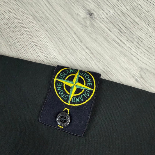 Stone Island Dyed Hoodie - Black