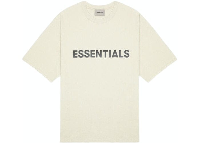 ESSENTIALS FOG 3D SILICON T-SHIRT BUTTERCREAM
