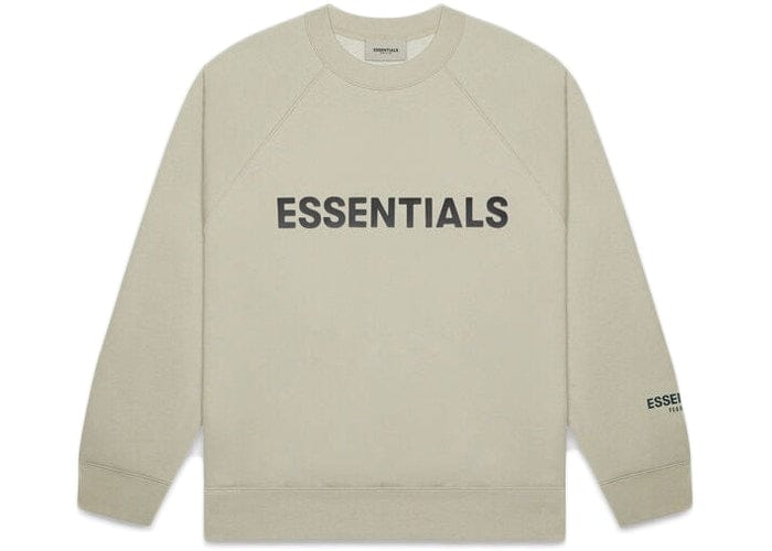 ESSENTIALS FOG 3D SILICON CREWNECK MOSS