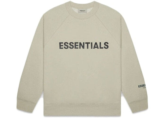 ESSENTIALS FOG 3D SILICON CREWNECK MOSS