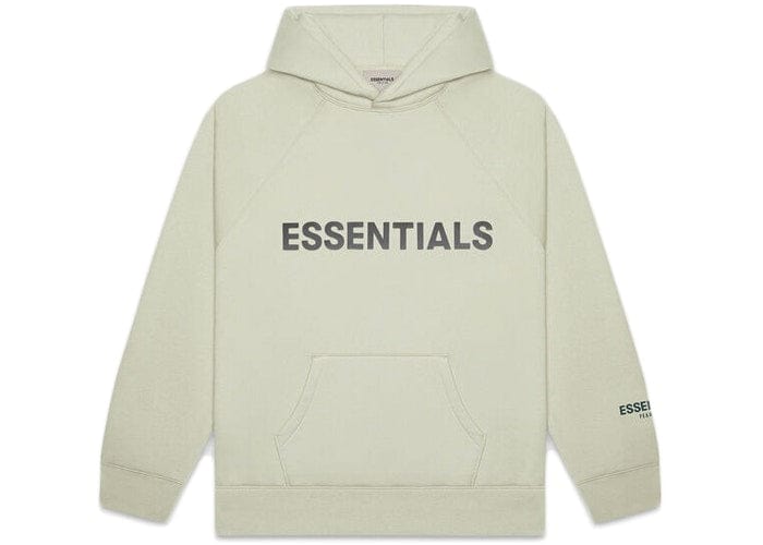 ESSENTIALS FOG 3D SILICON HOODIE SAGE