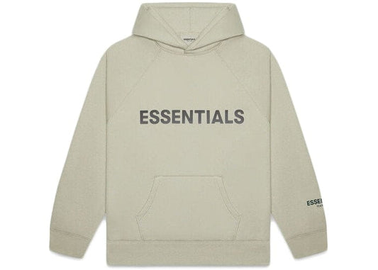 ESSENTIALS FOG 3D SILICON HOODIE MOSS