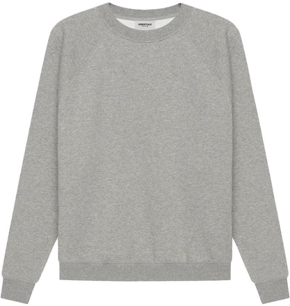 ESSENTIALS FOG CREWNECK 2021 DARK HEATHER OATMEAL