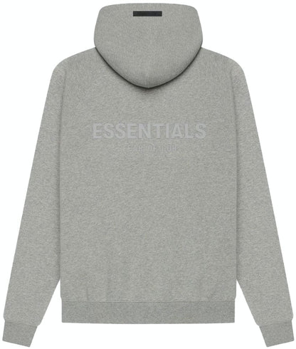 ESSENTIALS FOG HOODIE 2021 DARK HEATHER OATMEAL