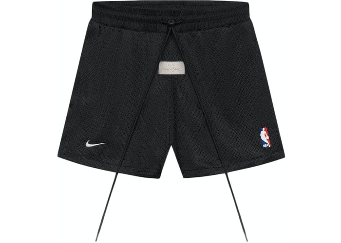 FEAR OF GOD X NIKE BASKETBALL SHORTS OFF NOIR