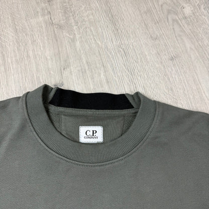 CP Company Raised Fleece Sweatshirt - Gunmetal